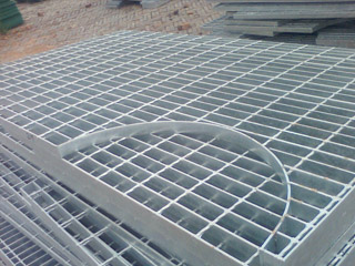 熱浸鋅鋼格柵板