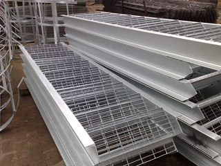 踏步格柵板 踏步格柵板